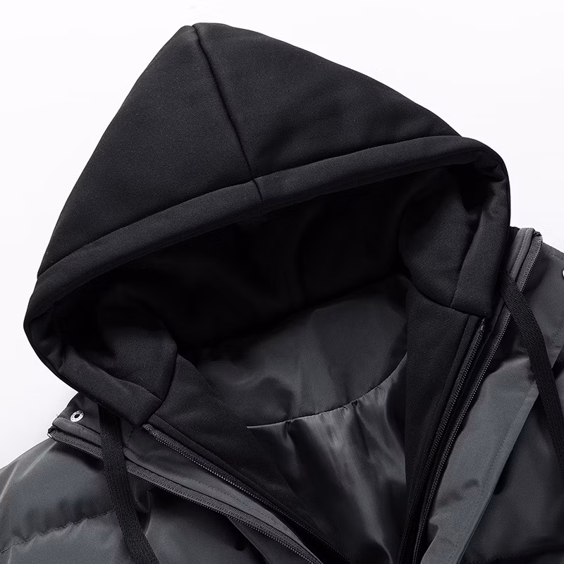 Custom High Quality Fashion Hooded Waterproof Padded Jacket Puffy Jacket for Men