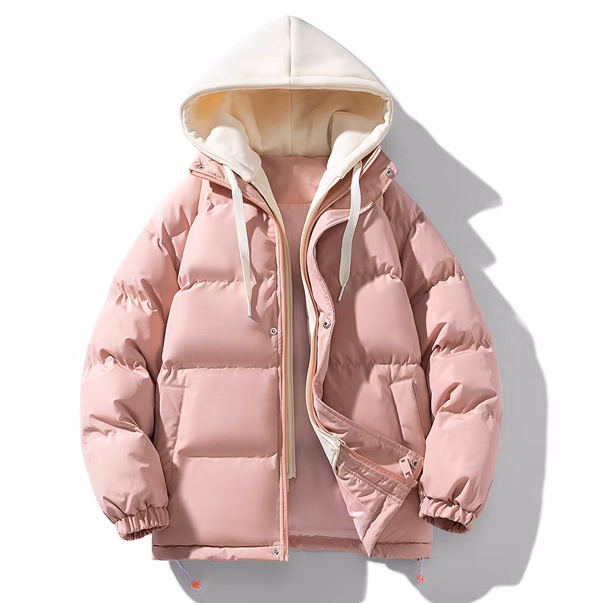 Custom High Quality Fashion Hooded Waterproof Padded Jacket Puffy Jacket for Men