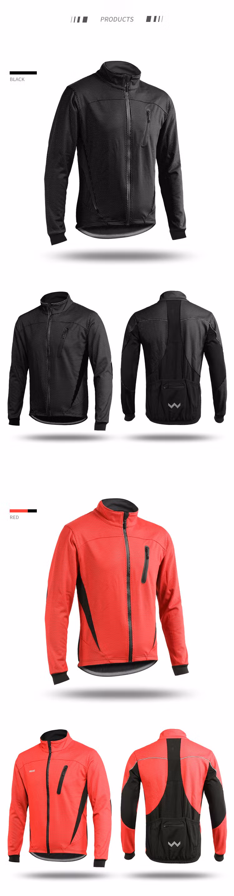 Winter Mens Best MTB Hi Vis/Reflective Lightweight/Waterproof Mountain Bike Riding/Cycling Jacket