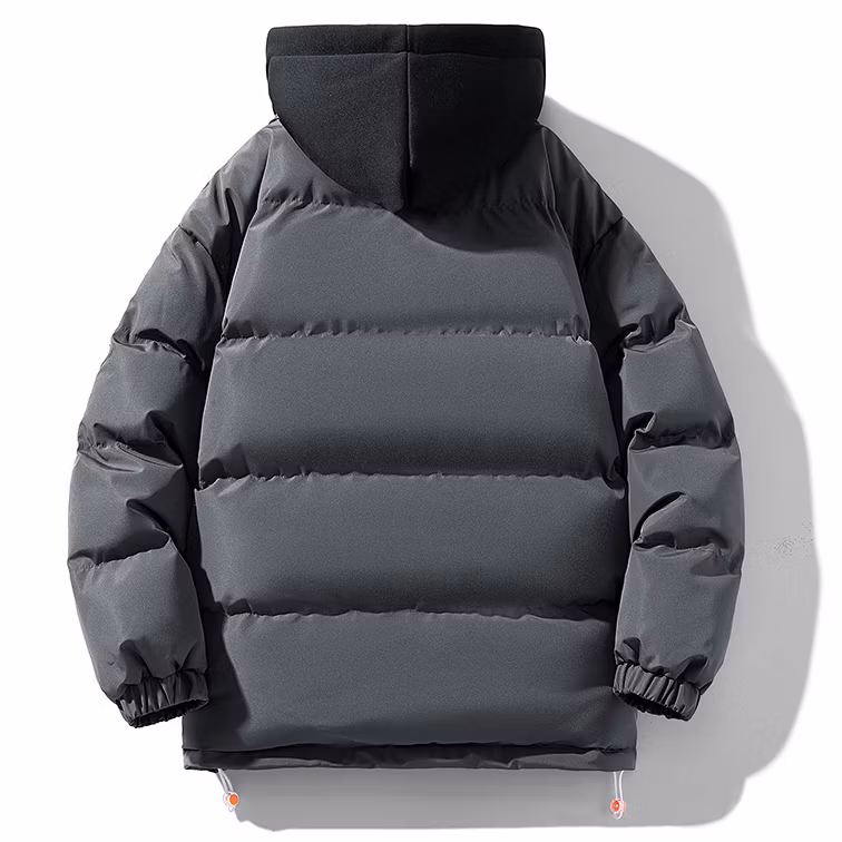 Custom High Quality Fashion Hooded Waterproof Padded Jacket Puffy Jacket for Men