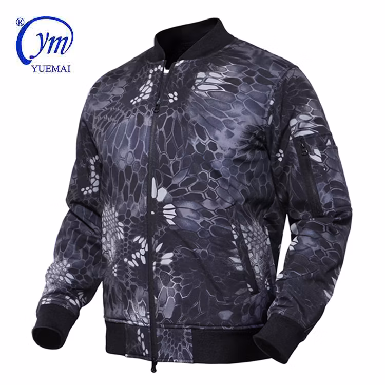 Latest Style Fashion Custom High Quality Nylon Mens Flight Air Bomber Jackets Ma1 Pilot Coat Bomber Flight Jacket Men