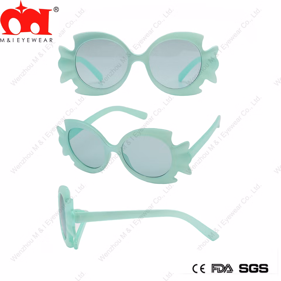 Fish Shape Frame Funny Cute Gft Durable Baby Plastic Kids Sunglasses (LT906133)