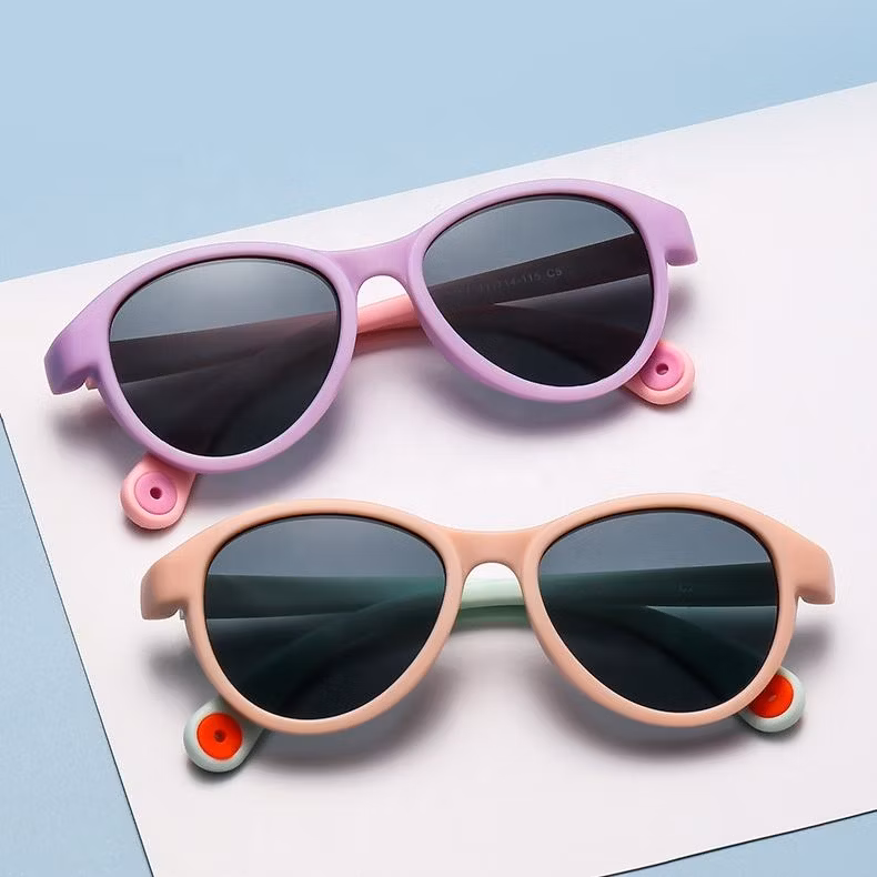 Hot Selling Children Eyeglasses Kids Sunglasses Read Goods Tpee Sunglasses