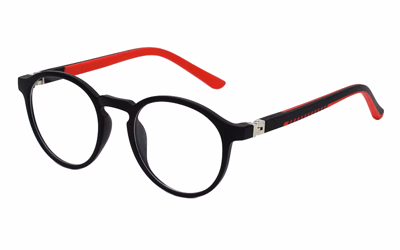 High Quality Crystal Tr90 Anti Blue Light Optical Frames for Kids