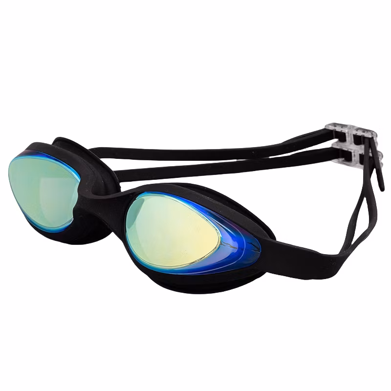 Gloffie Wide View Adults Customized Color OEM Logo Swimming Goggles