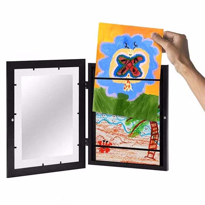Changeable Kids Artwork Frames Great for Kids Drawings Storage Frames Children Art Projects Schoolwork Crafts A4 Hanging Art