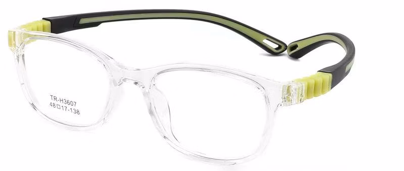 Square Kid Anti Blue Light Eyeglasses Frame Blue Light Blocking Computer Eyewear