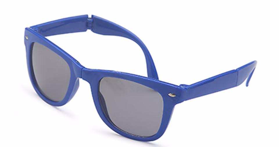Easy Carry Modren Foldable Sunglasses Desiger Fashion PC Folding Galasses with Case