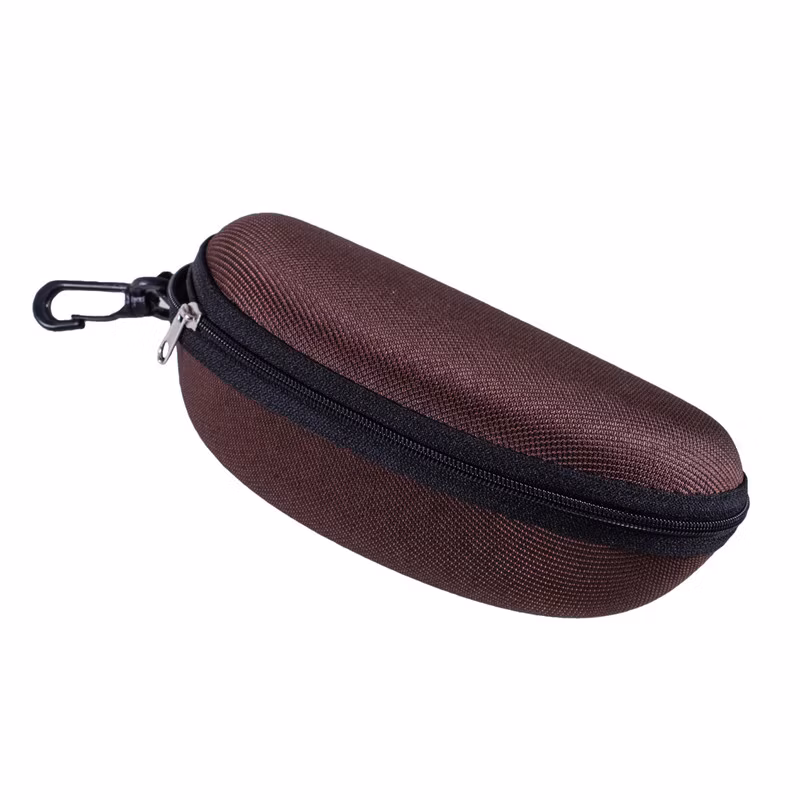 Fashion Design High Quality Portable Plain Cloth EVA Zipper Sunglasses Case Spectacle Case Reading Glasses Case
