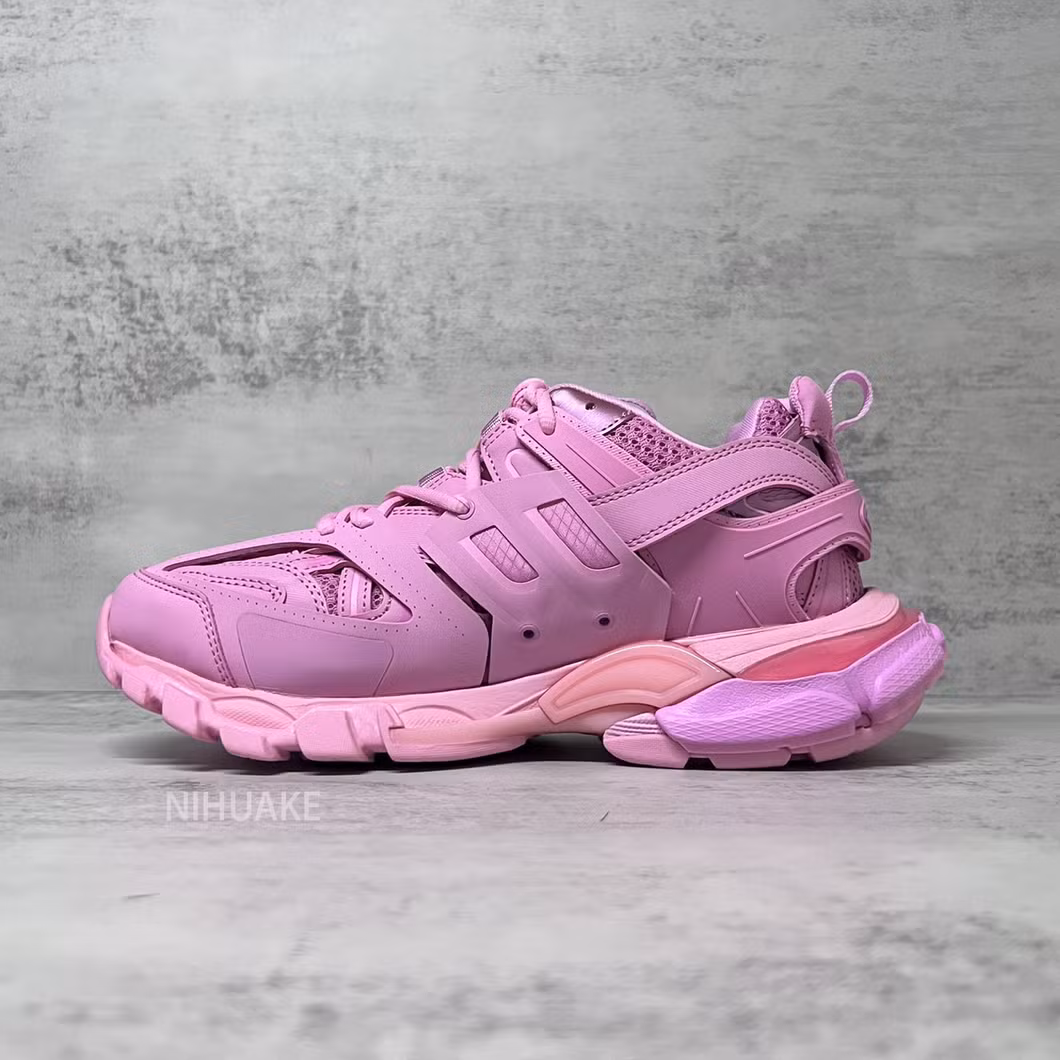 2024 Top Luxury Designer Women&prime;s Running Shoes Pink Fashion Running Shoes Vintage Sneakers High-End Men&prime;s Casual Platform Athletic