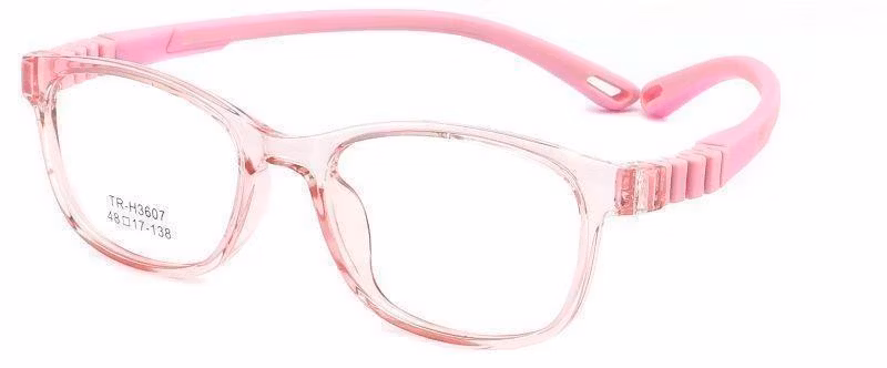 Square Kid Anti Blue Light Eyeglasses Frame Blue Light Blocking Computer Eyewear