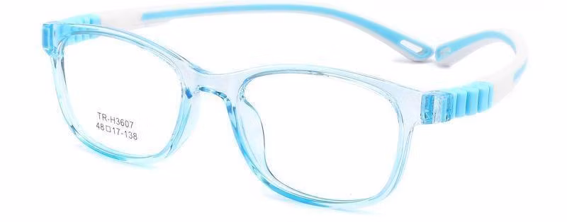 Square Kid Anti Blue Light Eyeglasses Frame Blue Light Blocking Computer Eyewear