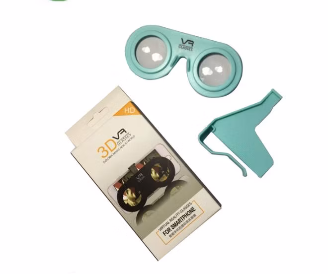 Factory Selling Price Folding Portable Mini 3D Virtual Reality Vr Glasses with Custom Package