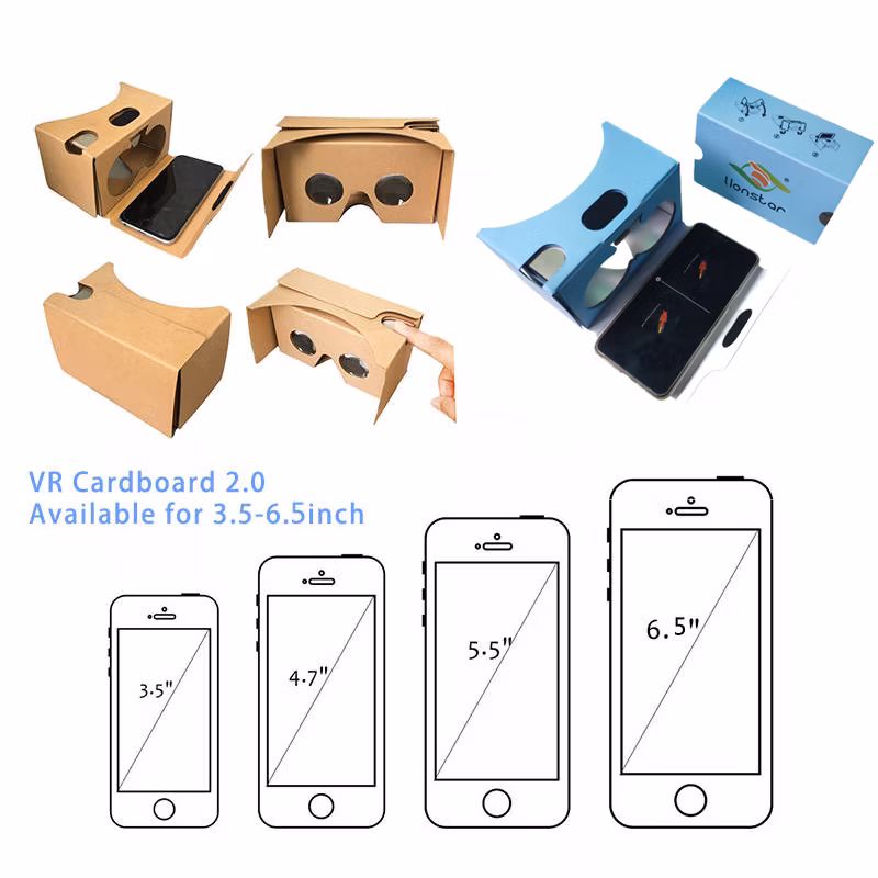 Cheap Price Vr Glasses Virtual Reality Cardboard Vr Factory Supplier Good Price 2024 Trend Present Vr Cardboard