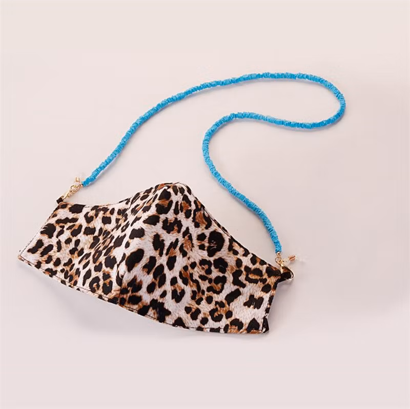 Glasses Chain Necklace Beads Sunglasses Straps Lanyard Face Masking Chain Men Women Polymer Clay Sunglasses Chain