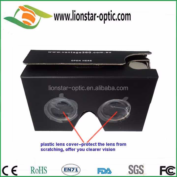 Customer Logo Vr Glasses Virtual Reality Cardboard Vr Factory Supplier Good Price 2024 Trend Present Vr Cardboard
