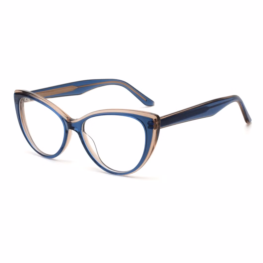 2024 Wholesale New Hot Selling Custom Logo Women Fashion Eyewear Computer Optical Frame Anti Blue Light Blocking Reading Glasses