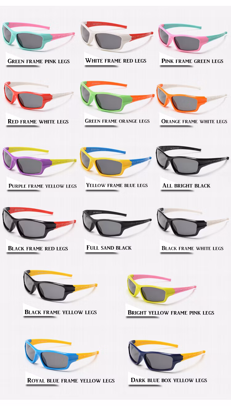 Wholesale 2020 Children&prime;s Sports Sunglasses Polarized Sunglasses for Boys and Girls Tide Kids Outdoor Sunglasses