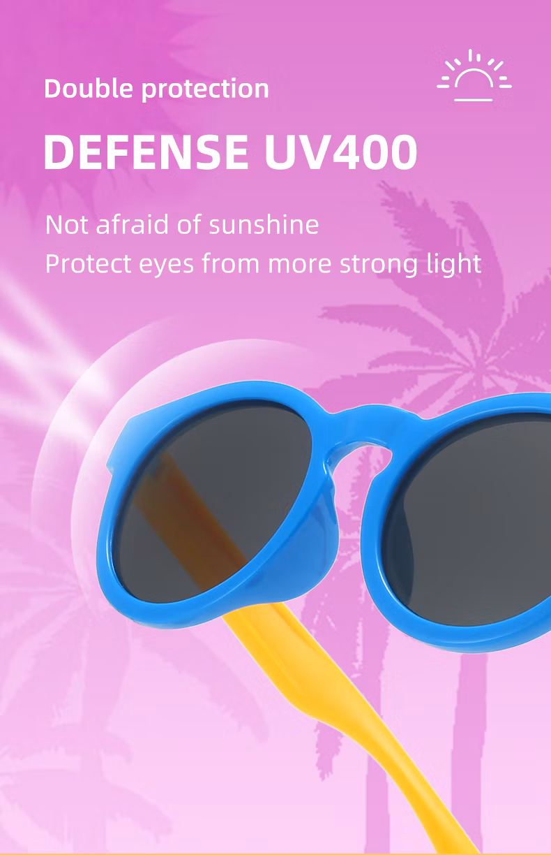 New 2023 Boy and Girl Young Kids PC Sunglasses UV400