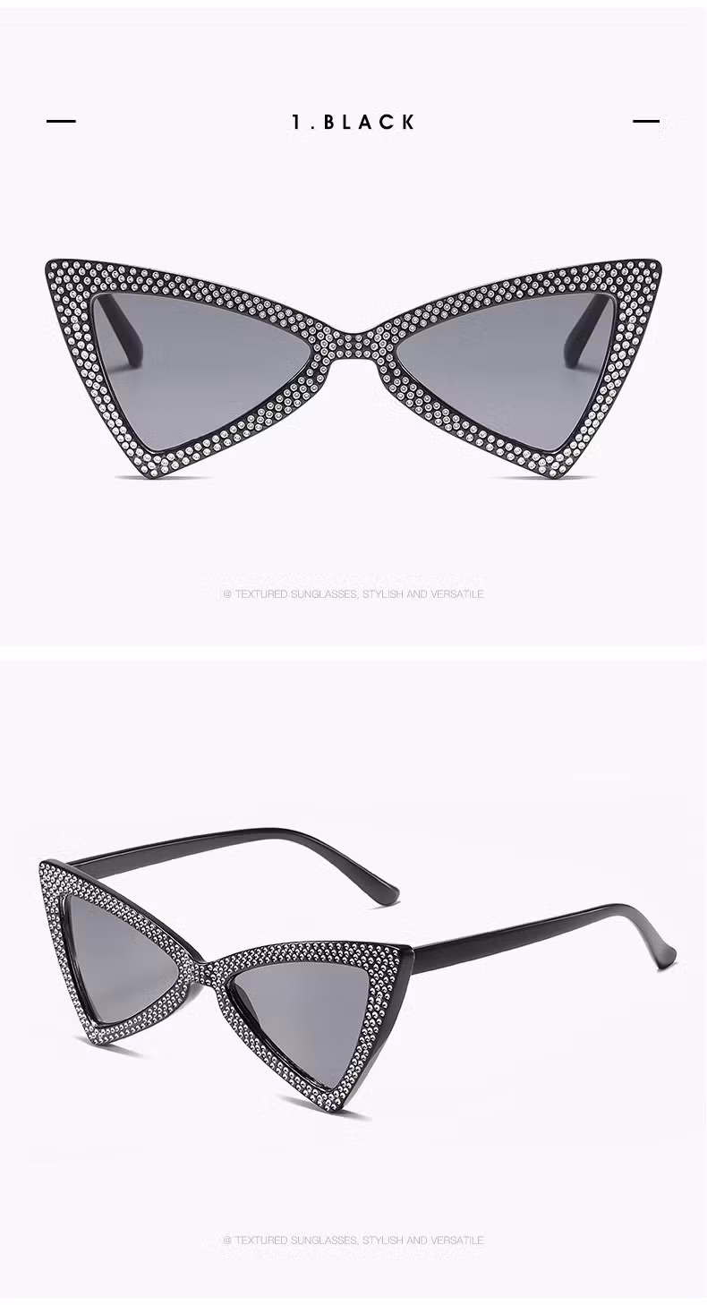 2023 Hot Cat Eye PC Amazon Glasses Wholesale UV Protection for Man and Woman Sunglasses