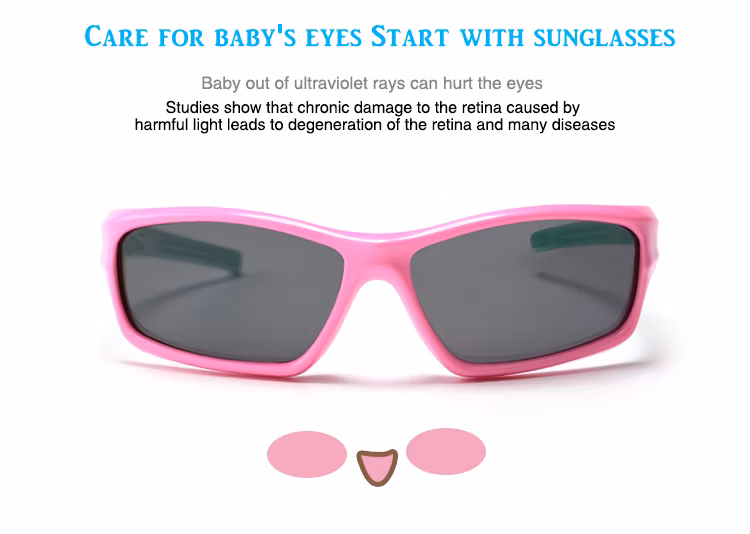 Wholesale 2020 Children&prime;s Sports Sunglasses Polarized Sunglasses for Boys and Girls Tide Kids Outdoor Sunglasses