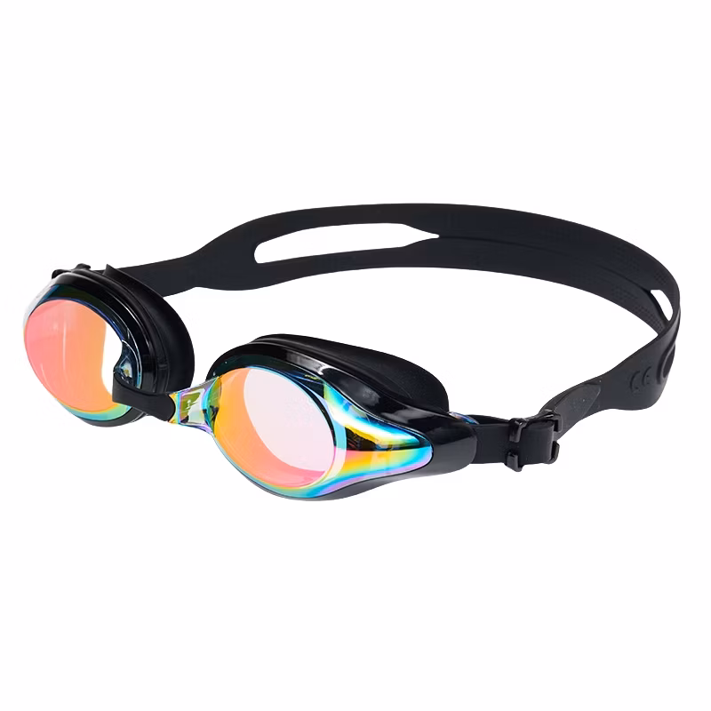 Gloffie Adult Men Women Youth with Soft Silicone Gasket Anti-Fog Swim Goggles
