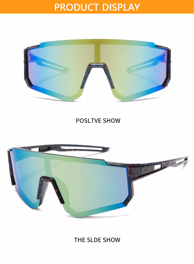 Fashion Punk One Piece Nasal Pad Polarized Sun Glasses Boy and Girl Cycling Luxury Brand Designer Sport Sunglasses for Children