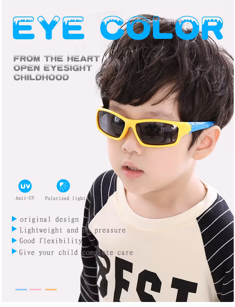 Wholesale 2020 Children&prime;s Sports Sunglasses Polarized Sunglasses for Boys and Girls Tide Kids Outdoor Sunglasses