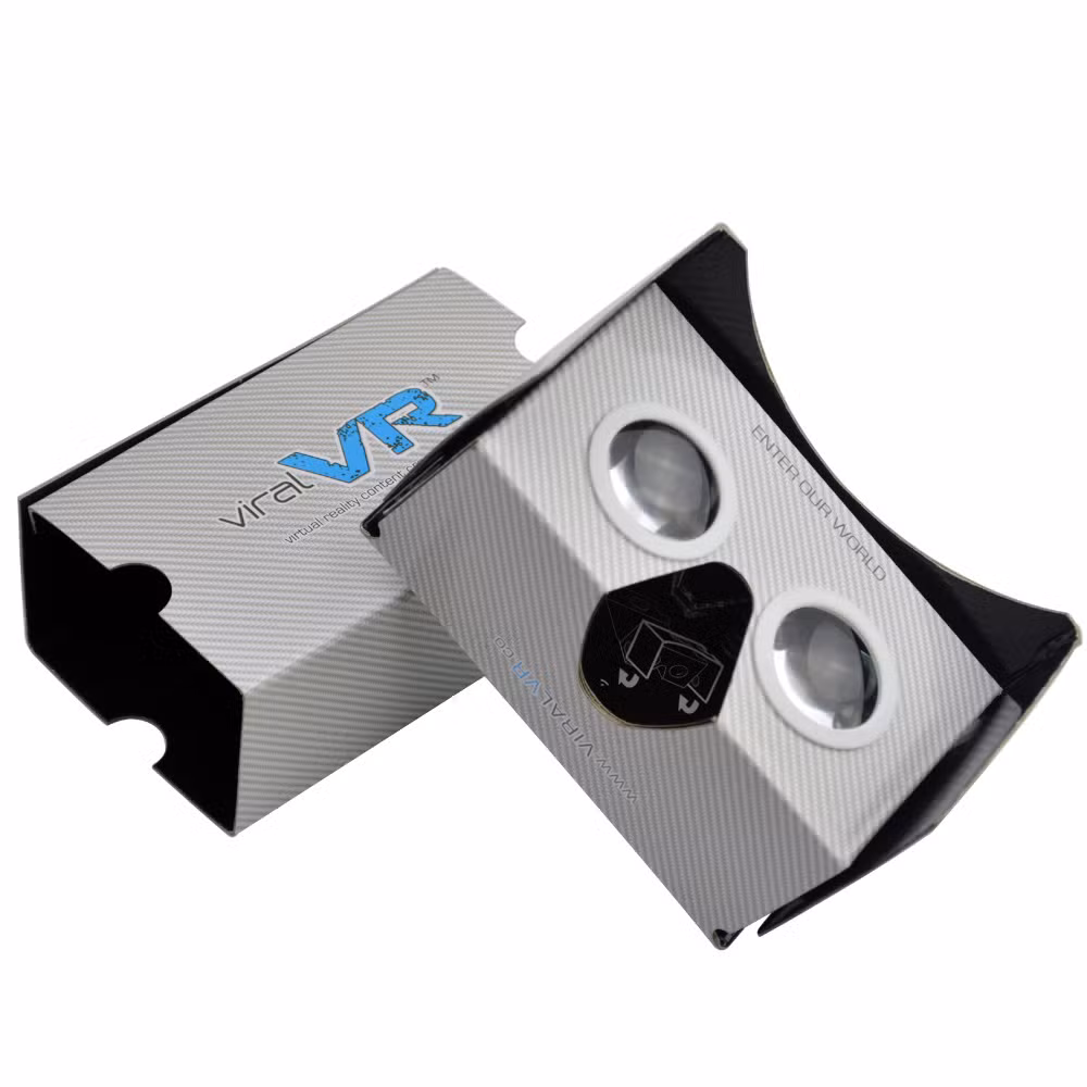Customer Logo Vr Glasses Virtual Reality Cardboard Vr Factory Supplier Good Price 2024 Trend Present Vr Cardboard