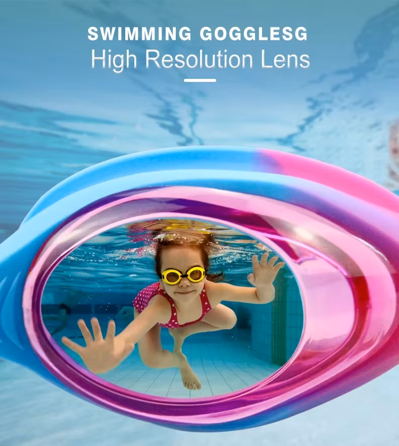 Gloffie Supplier Anti-Fog UV Protection Swimming Goggles for Kids 3-15 Girls