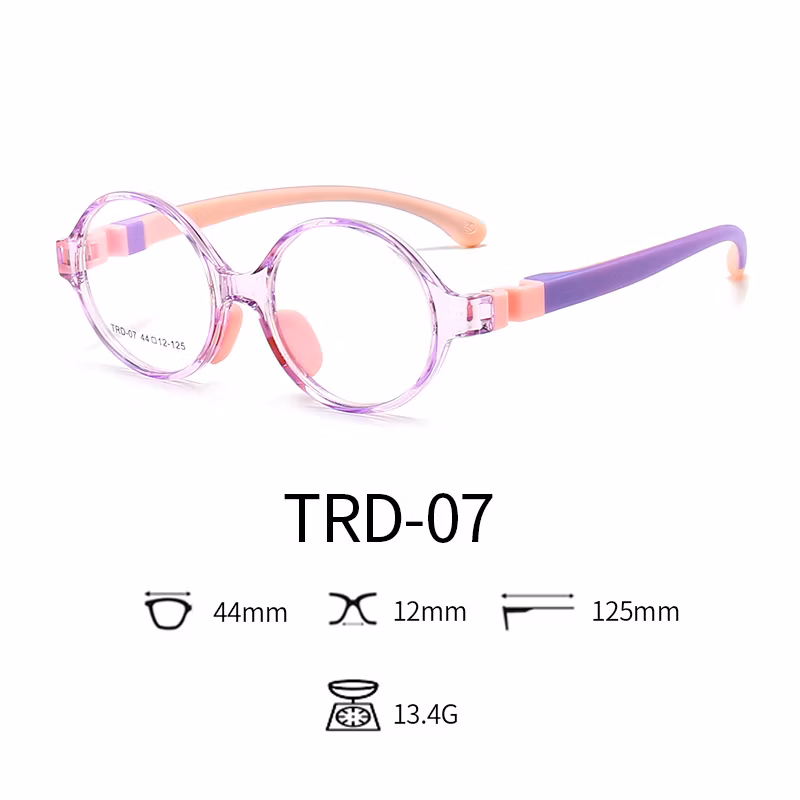 2020 Fashion Kids Anti Blue Light Optical Frame of Tpee Rubber