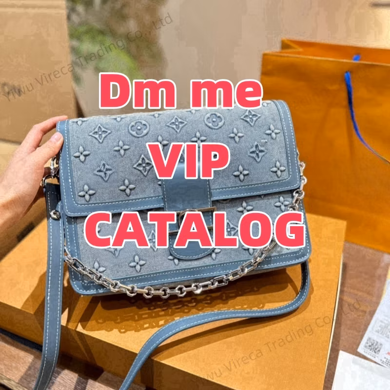 Canvas Classic Fashion Luxury Designer Wholesale Fashion Brand Logo Replicas Online Store AAA Bag Tote Bags