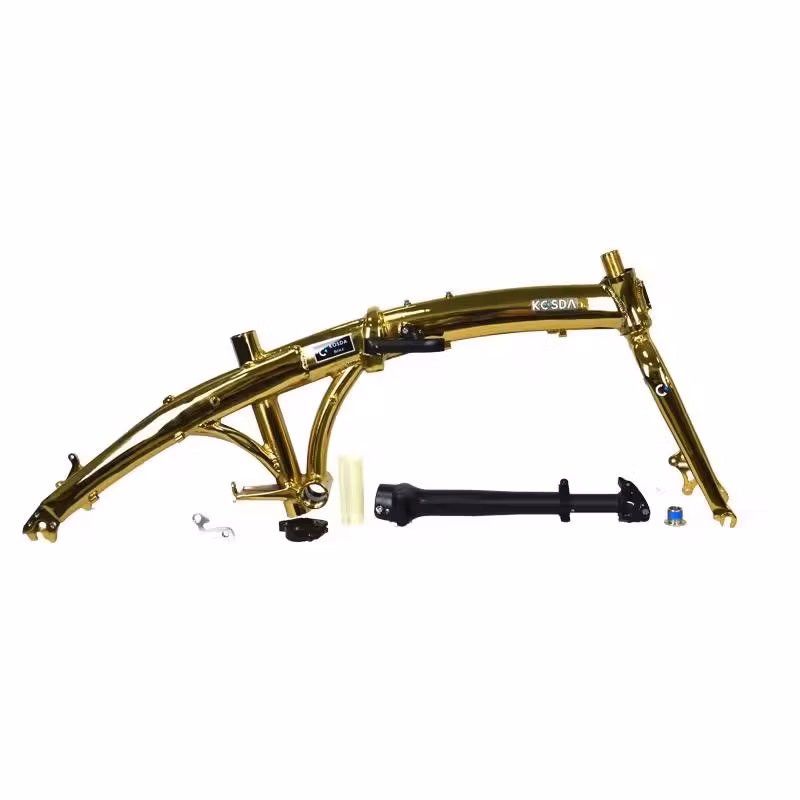 OEM Full Carbon Fiber 14 Inch Kids Children Folding BMX Road Bike Frame