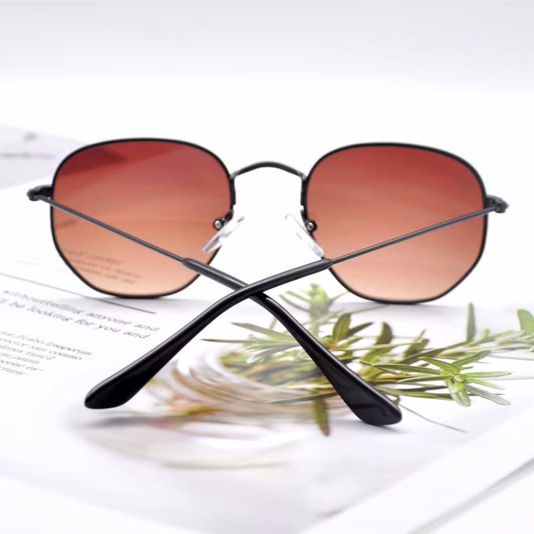 Kid&prime;s Small-Sized Full Metal Wire Frame 2020 Round Metal Sunglasses
