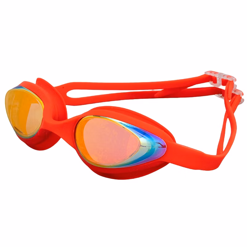 Gloffie Wide View Adults Customized Color OEM Logo Swimming Goggles