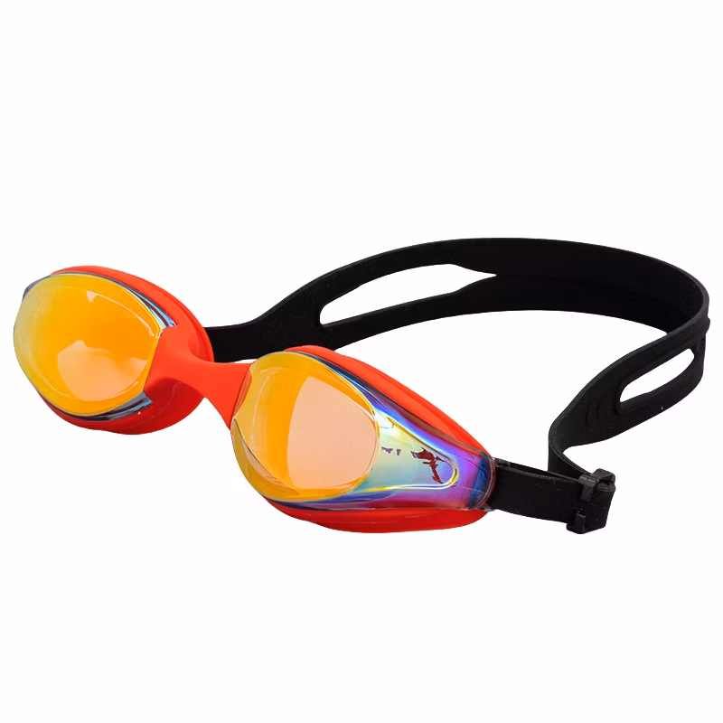 Gloffie Customized Anti-Fog Waterproof UV Protection No Leaking Swimming Goggles for Adult