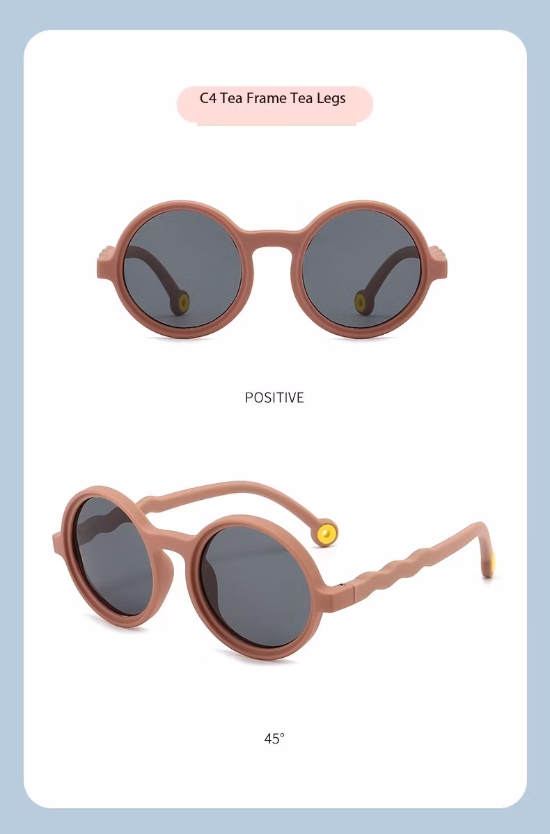 Custom Polarized UV400 Baby Sunglasses Tpee Eyeglasses Kids Sunglasses