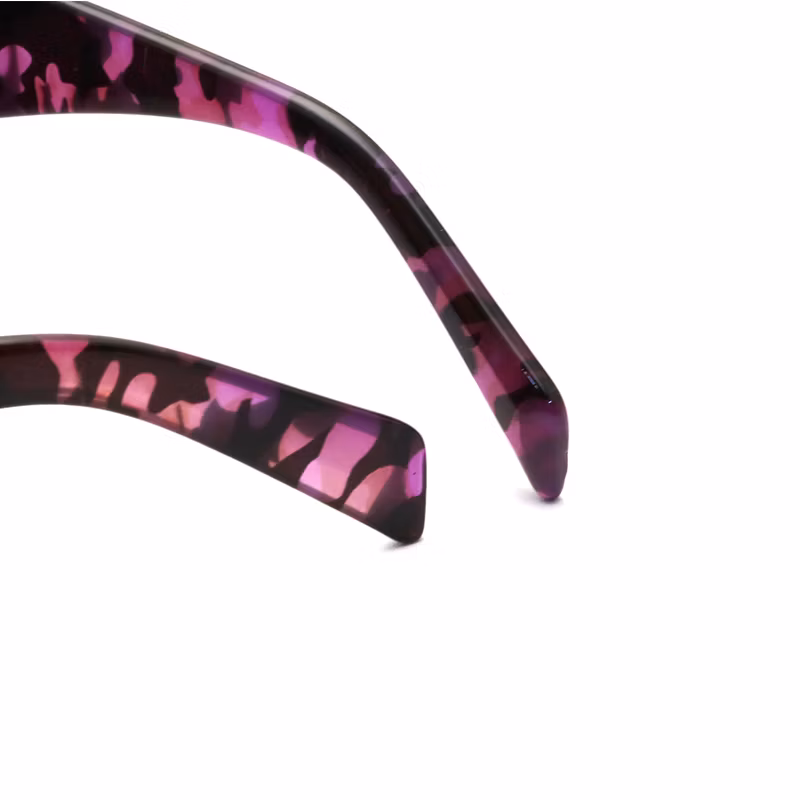 2024 Fashion Designer Trendy Woman Oval Oversized Big Concave Frames Shades Plastic Sunglasses Sun Glasses