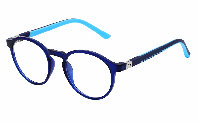 High Quality Crystal Tr90 Anti Blue Light Optical Frames for Kids