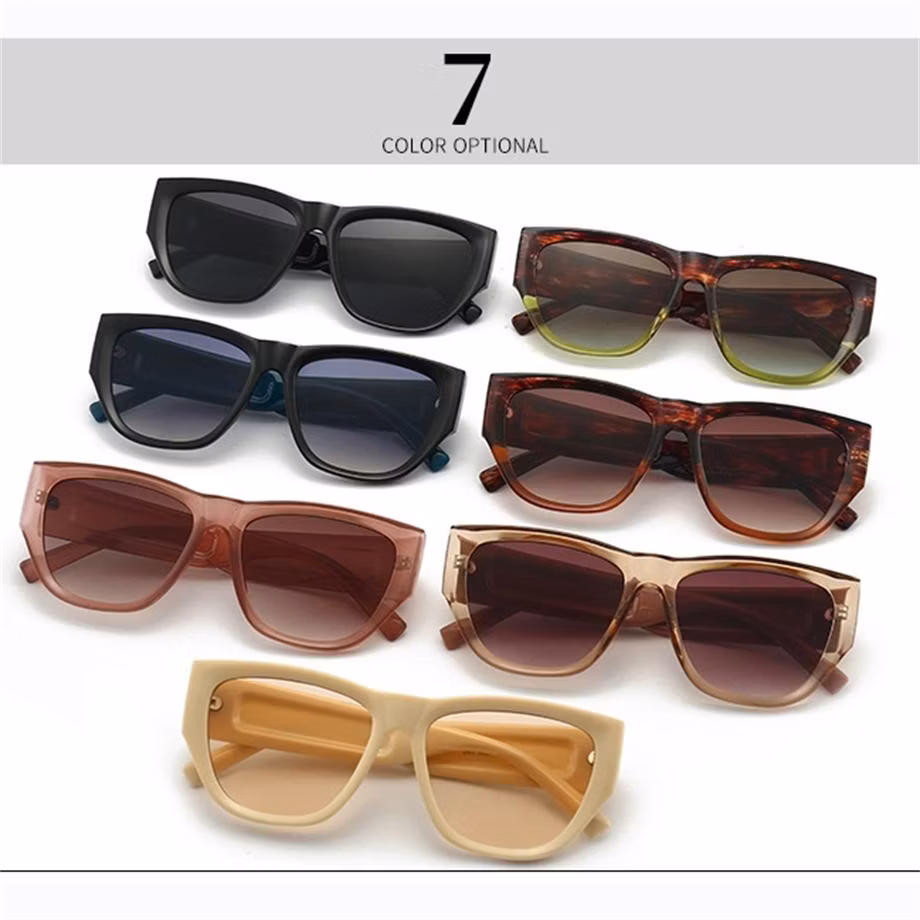 2024 Fashion Sunglasses Frame Retro Ladies Sunglasses Designer Sunglasses Women Luxury Sun Glasses Eyewear