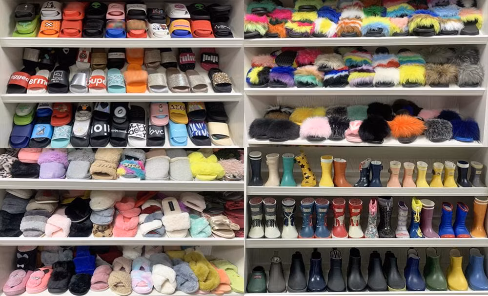 2024 Women Slippers Summer New Fashion Latest Design Ladies Slide Sandals Ladies South Africa Sandals Flat Slipper for Kids
