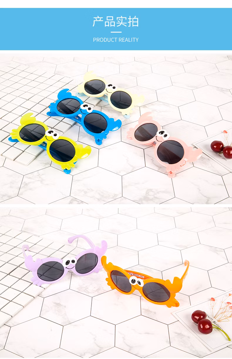 Quick Shipment Custom Polarized UV400 Boys Girls Sun Glasses Tpee Eyeglasses Kids Sunglasses