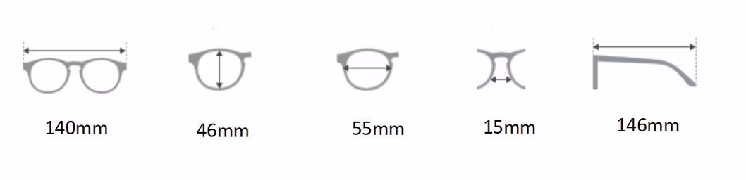 2024 Fashion Spectacles Metal Acetate Eyewear Frame Anti Blue Light Glasses Blocking Women Red Cat Eye Optical Glasses