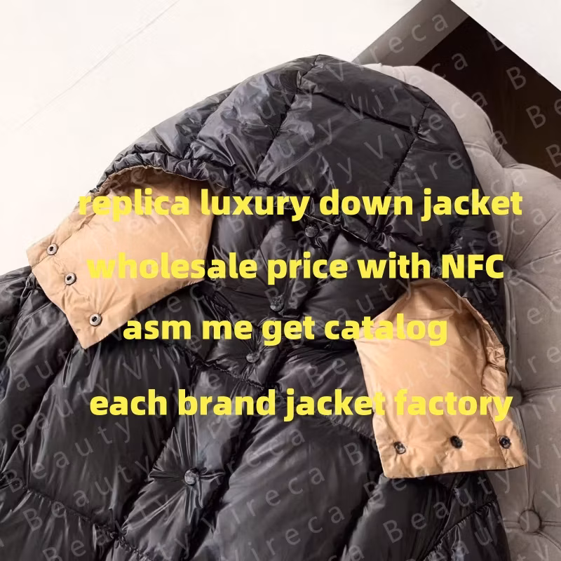 Women Brand Wholesale Luxury 7 Days Arrive Designer Clone Long Down Jacket