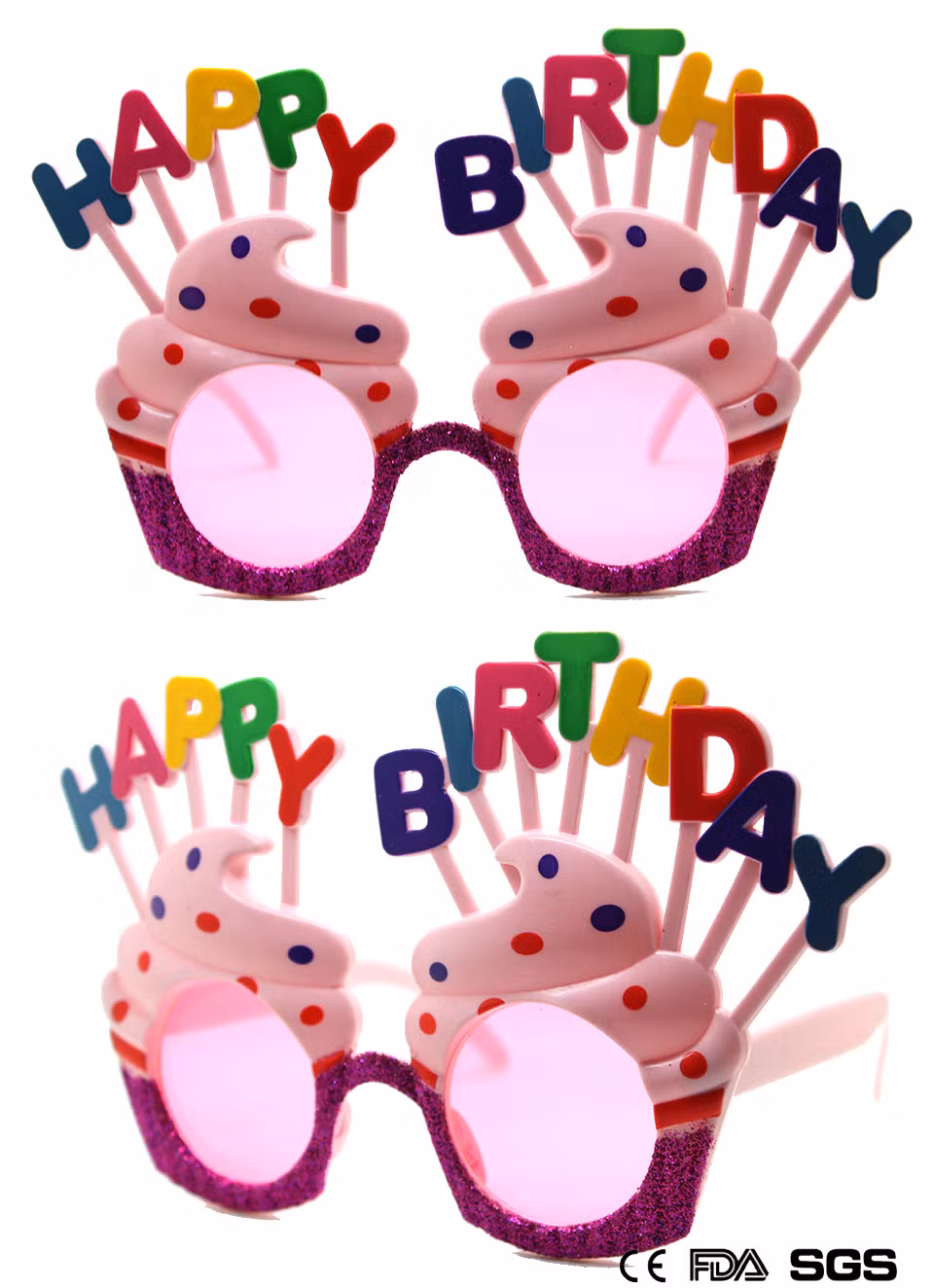 Colorful and Abundant Design Party Sunglasses (PTS60115)