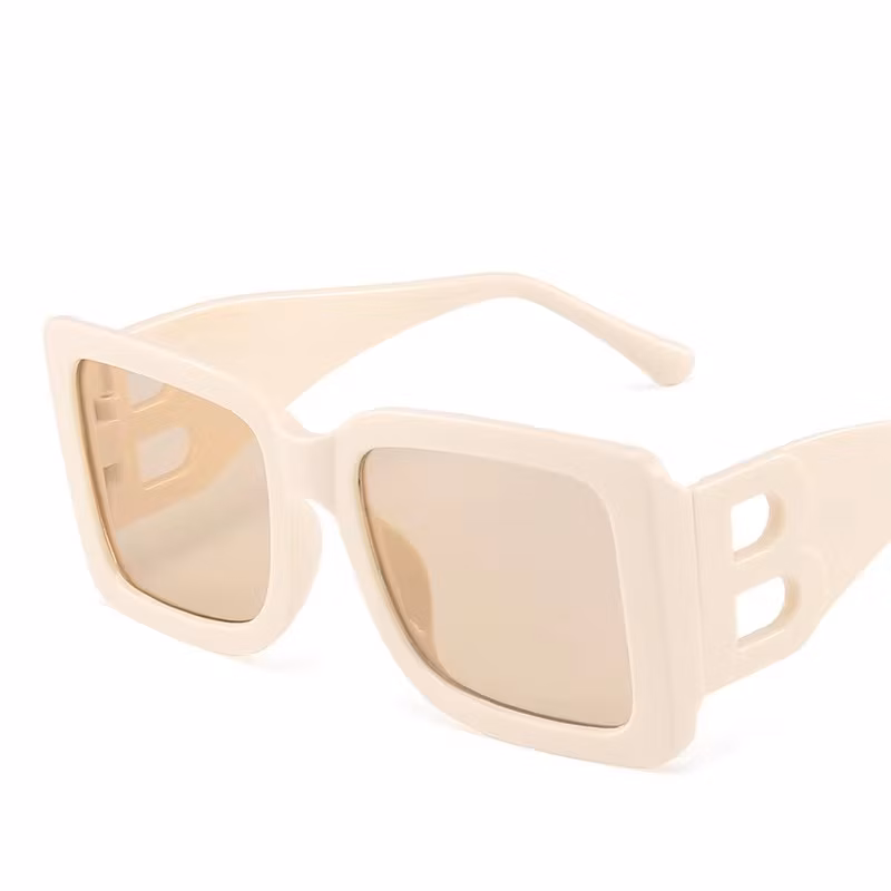 New Modern Sunglasses Women Big Frame Square Sun Glasses Shades Sunglasses