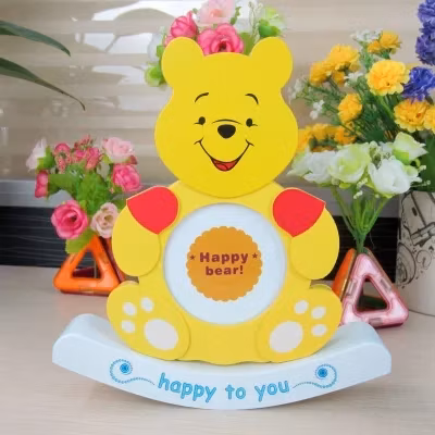 Wholesale Custom Newborn Baby Photo Frame Soft Colors for Kids Gift Multiple Styles Are Available Picture Frame Set Children Frame Photo