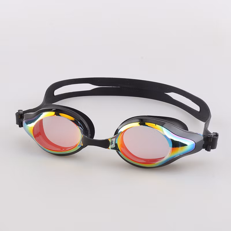 Gloffie Adult Men Women Youth with Soft Silicone Gasket Anti-Fog Swim Goggles