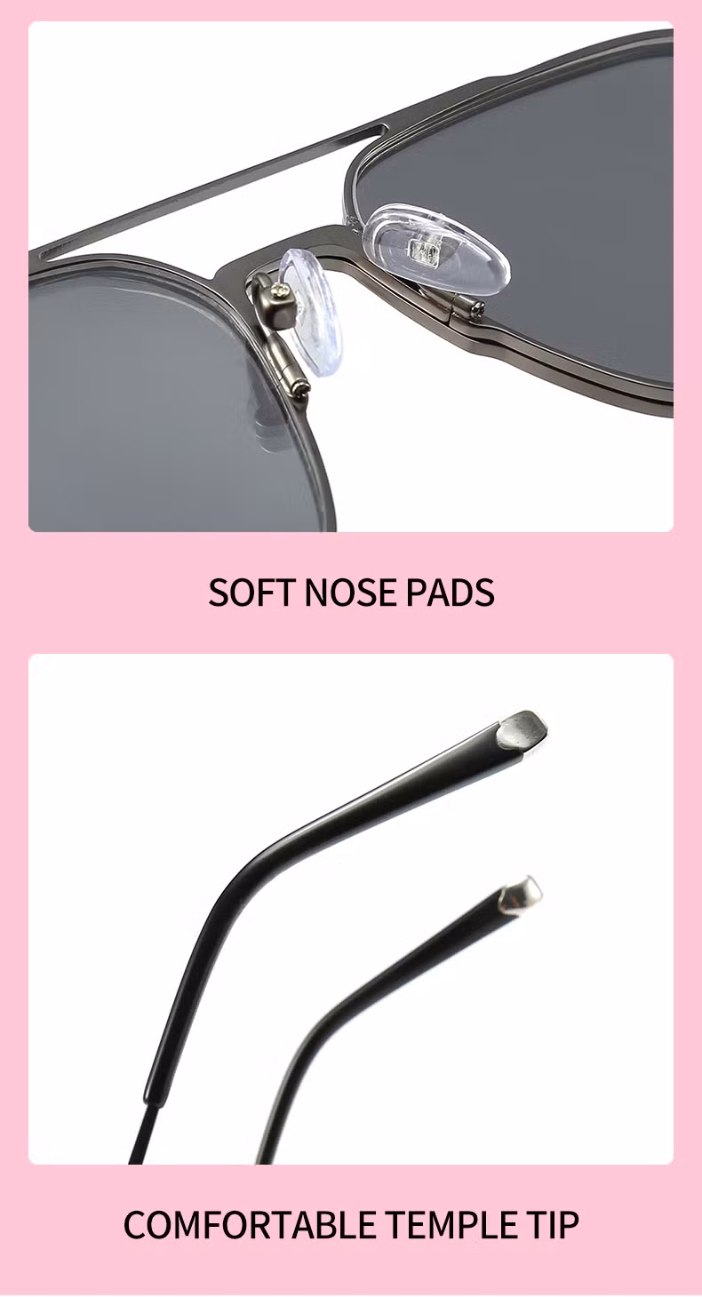 Polarizing Sunglasses UV Protection Magnetic Sleeve Mirror Live Can Be Matched with The Number of Sunglasses Myopia Glasses Frame 7009