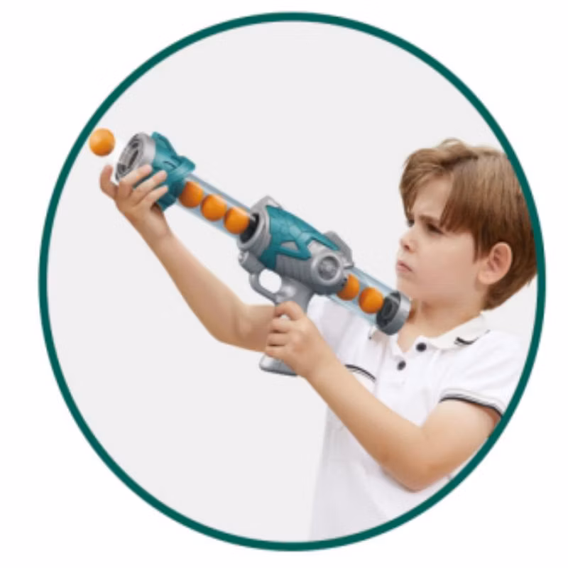 Outdoor Shooting Practice Toys Space Pattern Net Bag Design Children Durable and Playful Kids Play Air Soft Toy Gun Toys Large Target Frame
